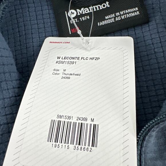 MARMOT Women's Thunderhead Leconte Fleece 1/2 Zip Pullover Sweater Size M - Picture 6 of 8